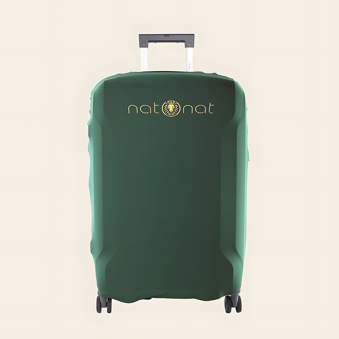 Royal Green Premium Luggage Cover – Stretch-Fit Suitcase Cover | natOnat Egypt