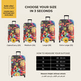 Festival Premium Luggage Cover – Stretch-Fit Suitcase Cover | natOnat Egypt