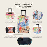 New York Premium Luggage Cover – Stretch-Fit Suitcase Cover | natOnat Egypt