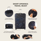 Lunara Premium Luggage Cover – Stretch-Fit Suitcase Cover | natOnat Egypt