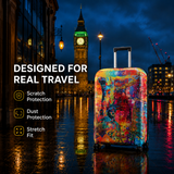 Valoria Premium Luggage Cover – Stretch-Fit Suitcase Cover | natOnat Egypt