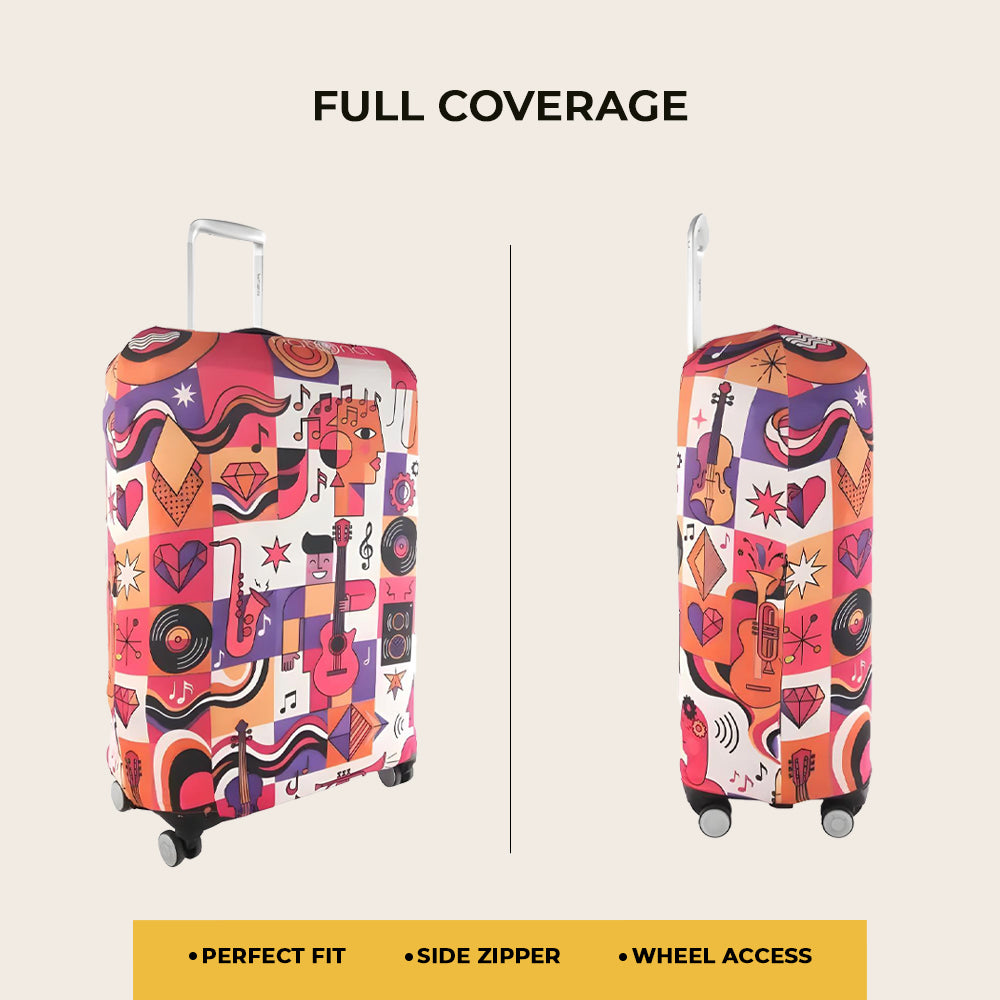 Accord Premium Luggage Cover – Stretch-Fit Suitcase Cover | natOnat Egypt