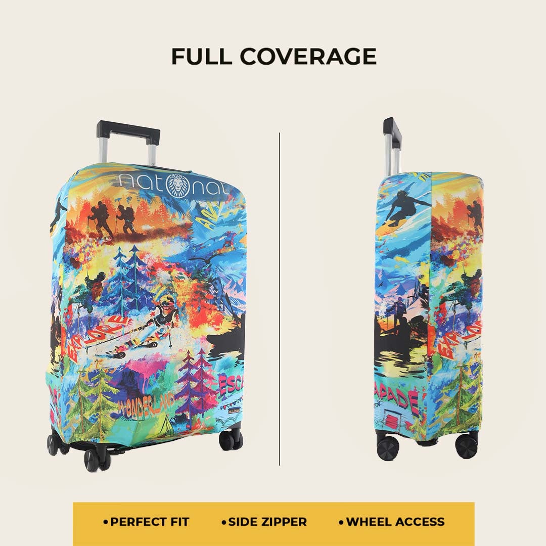 OutDoor Premium Luggage Cover – Stretch-Fit Suitcase Cover | natOnat Egypt