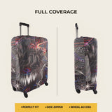 Tech Explorer Premium Luggage Cover – Stretch-Fit Suitcase Cover | natOnat Egypt