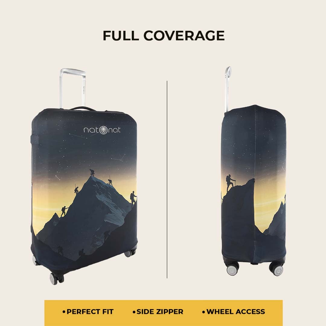 Ascend Premium Luggage Cover – Stretch-Fit Suitcase Cover | natOnat Egypt