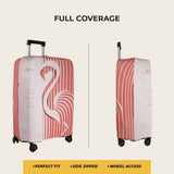 Blush Premium Luggage Cover – Stretch-Fit Suitcase Cover | natOnat Egypt