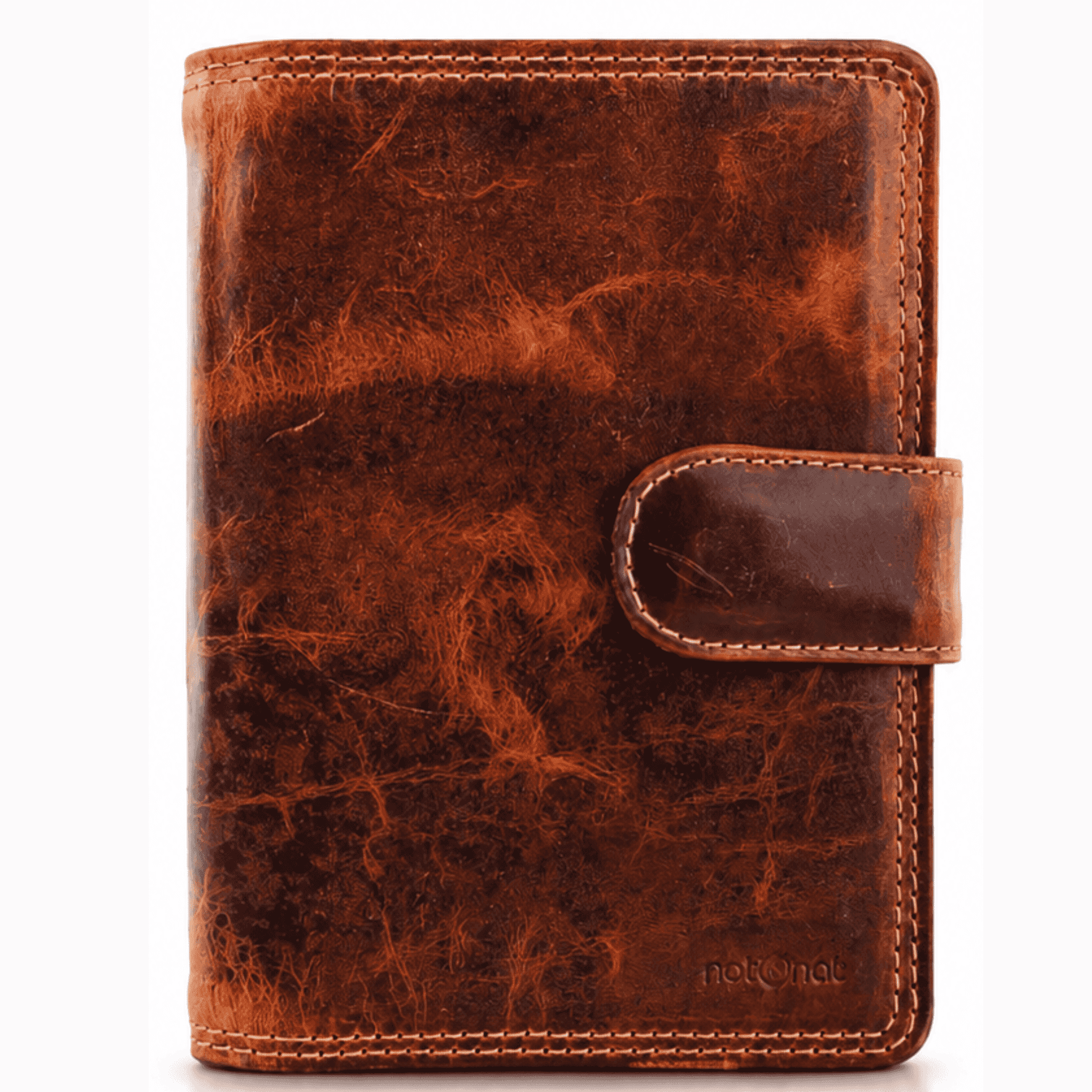 Passport Wallet - Cognac Brown