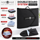 Black PackOnat Packing Folder – Garment Folder & Travel Organizer | natOnat Egypt