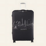 Egypt Skyline Premium Luggage Cover – Stretch-Fit Suitcase Cover | natOnat Egypt
