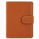 Honey Brown Genuine Leather Passport Wallet – RFID Passport Holder | natOnat Egypt