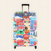 Travel Stickers Premium Luggage Cover – Stretch-Fit Suitcase Cover | natOnat Egypt