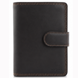 Espresso Brown Genuine Leather Passport Wallet – RFID Passport Holder | natOnat Egypt