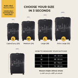 Egypt Skyline Premium Luggage Cover – Stretch-Fit Suitcase Cover | natOnat Egypt