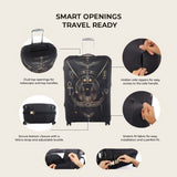 Egyptian Queen Premium Luggage Cover – Egyptian-Inspired Stretch-Fit Suitcase Cover | natOnat Egypt