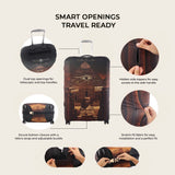 Eternal Egypt Premium Luggage Cover – Egyptian-Inspired Stretch-Fit Suitcase Cover | natOnat Egypt