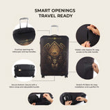 Lotus Premium Luggage Cover – Egyptian-Inspired Stretch-Fit Suitcase Cover | natOnat Egypt