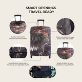 Tech Explorer Premium Luggage Cover – Stretch-Fit Suitcase Cover | natOnat Egypt
