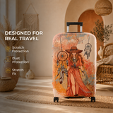 Wildfern Premium Luggage Cover – Stretch-Fit Suitcase Cover | natOnat Egypt