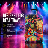 Festival Premium Luggage Cover – Stretch-Fit Suitcase Cover | natOnat Egypt