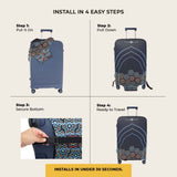 Andalus Premium Luggage Cover – Stretch-Fit Suitcase Cover | natOnat Egypt
