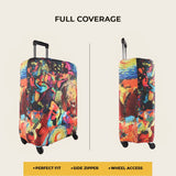 Festival Premium Luggage Cover – Stretch-Fit Suitcase Cover | natOnat Egypt