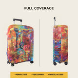Valoria Premium Luggage Cover – Stretch-Fit Suitcase Cover | natOnat Egypt