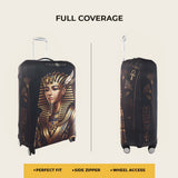King Tut Premium Luggage Cover – Egyptian-Inspired Stretch-Fit Suitcase Cover | natOnat Egypt